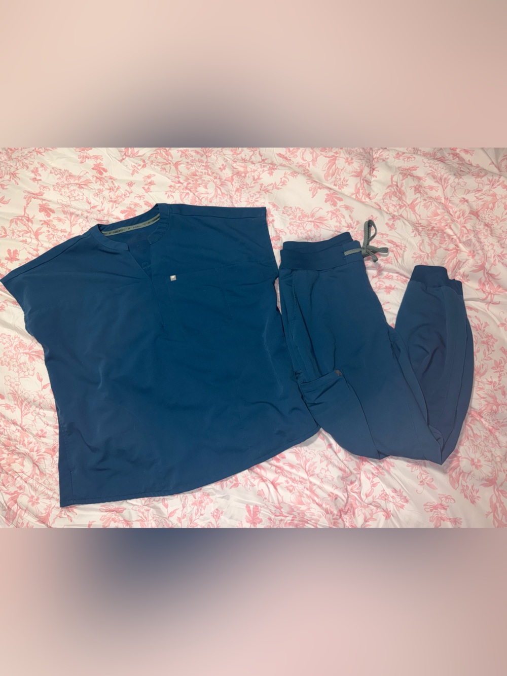 Fabletics Teal Short-Sleeve Active Top
